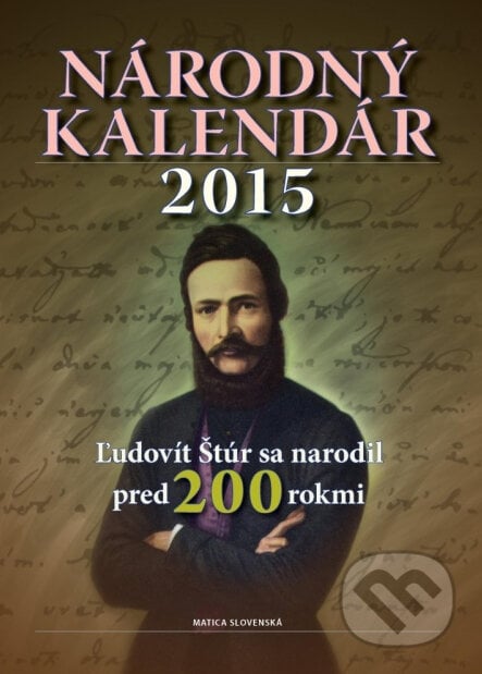 Národný kalendár 2015, Matica slovenská, 2014