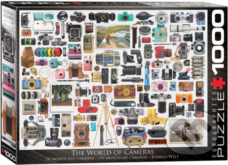 Puzzle World of Cameras - puzzle z kategorie Multi puzzle