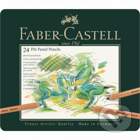 Pastel v ceruzke Pitt 24 farebné, Faber-Castell