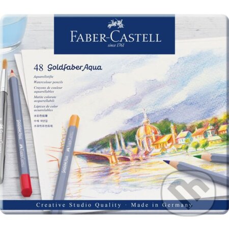 Pastelky Goldfaber Aqua set 48 kusov, Faber-Castell