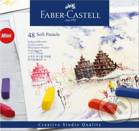 Suchý pastel Creative Studio mini set 48 kusov