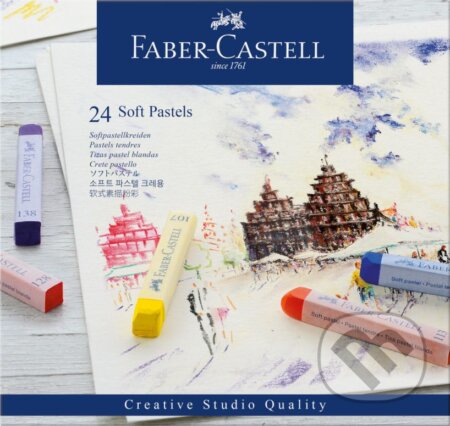 Suchý pastel Creative Studio set 24 kusov, Faber-Castell