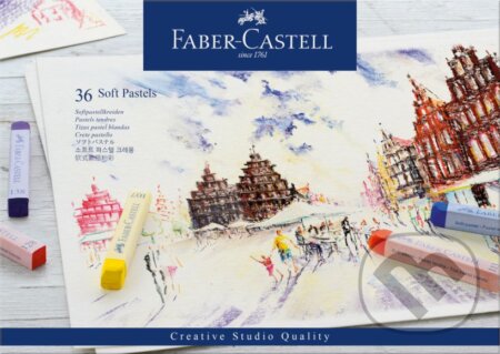 Suchý pastel Creative Studio set 36 kusov, Faber-Castell