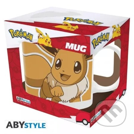 Pokémon Keramický hrnček 320 ml - Eevee no. 133, ABYstyle, 2023