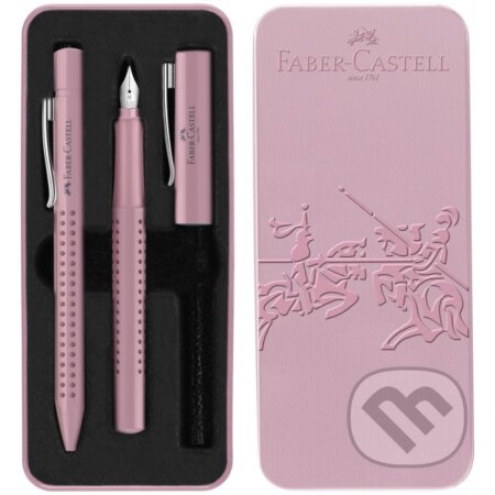 Súprava Grip Harmony - staroružová (plniace pero M + guľôčkové pero M)