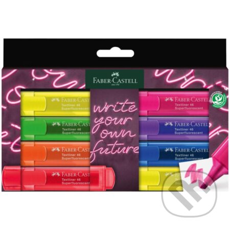 Zvýrazňovač Superfluo, 8 farieb (1546/8 set GenZ)