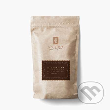 Mliečna čokoláda LUCAS Atlantico 200 g (33,5% kakao)