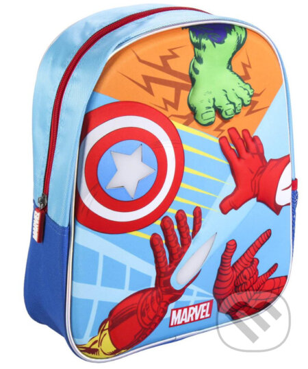 Detský blikajúci batoh Marvel: 3D Avengers, , 2022