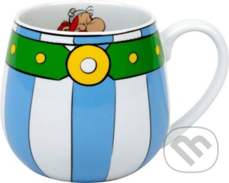 Asterix a Obelix Hrnček porcelánový  - Obelixov opasok, , 2023