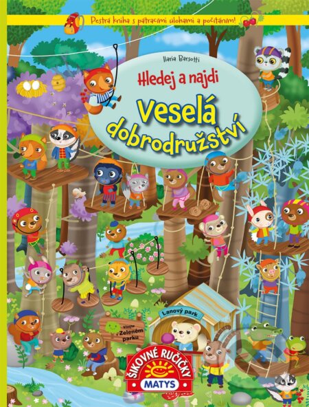 Hledej a najdi: Veselá dobrodružství - kniha z kategorie Úkoly pro děti
