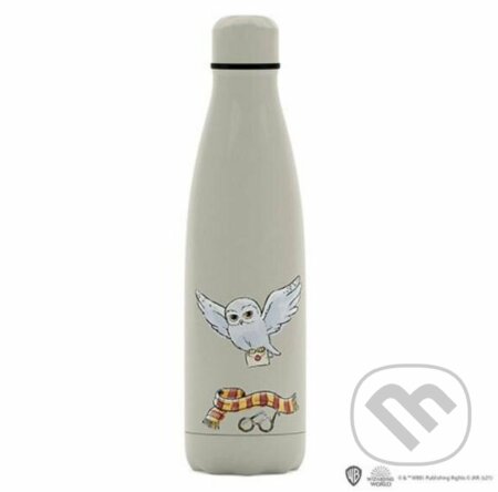 Harry Potter Nerezová fľaša - Hedviga so šálom