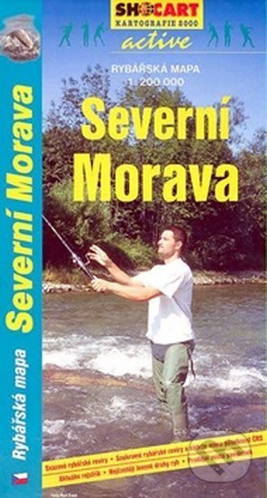 Severní Morava, rybářská mapa, SHOCart
