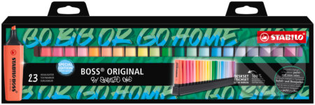 Zvýrazňovač - STABILO BOSS ORIGINAL Edition - 23 ks deskset