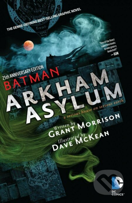 Batman Arkham Asylum - Grant Morrison, Dave McKean (Ilustrátor), Crew, 2023