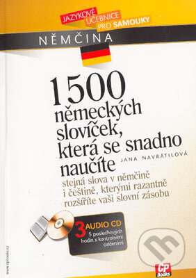 1500 německých slovíček, která se snadno naučíte - Jana Navrátilová, Computer Press, 2005