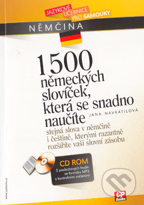 1500 německých slovíček, která se snadno naučíte (+CD) - Jana Navrátilová, Computer Press, 2005