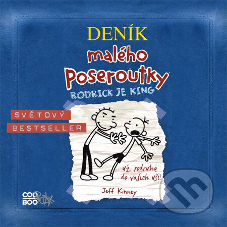 Deník malého poseroutky 2 (Rodrick je king) - audiokniha z kategorie Pro děti