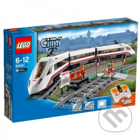 LEGO City Trains 60051 Vysokorychlostní osobní vlak, LEGO, 2014