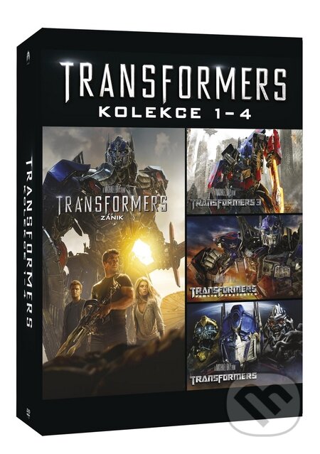 Transformers kolekce 1 - 4 - Michael Bay, Magicbox, 2014
