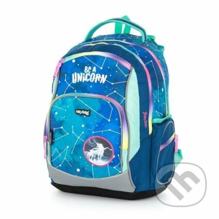 Školní batoh Oxy Go - Unicorn pattern, , 2023