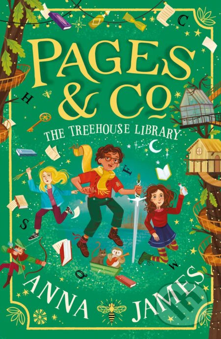 Pages & Co.: The Treehouse Library - Anna James, Marco Guadalupi (Ilustrátor), HarperCollins, 2023
