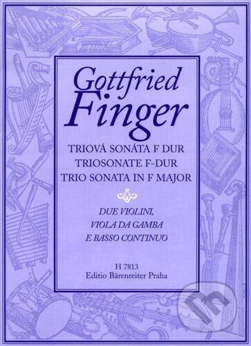 Triová sonáta F dur - Gottfried Finger, Bärenreiter Praha, 2023