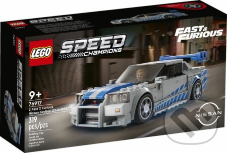 LEGO® Speed Champions 76917 2 Fast 2 Furious Nissan Skyline GT-R (R34), LEGO, 2023