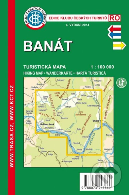 Banát 1:100 000 / 6. vydání 2022
