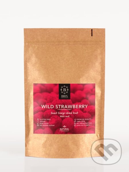 Mrazom sušená lesná jahoda - XXL (600 g)