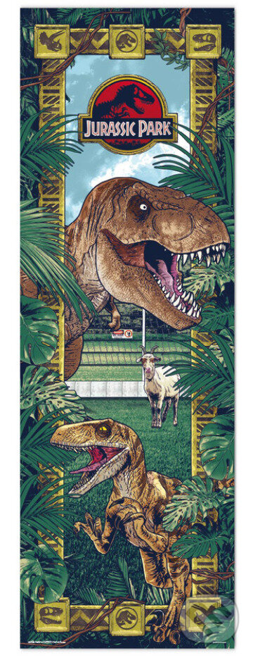 Plagát na dvere Jurassic Park: T-Rex, , 2022