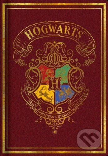 Blok A5 Harry Potter Colourful červený