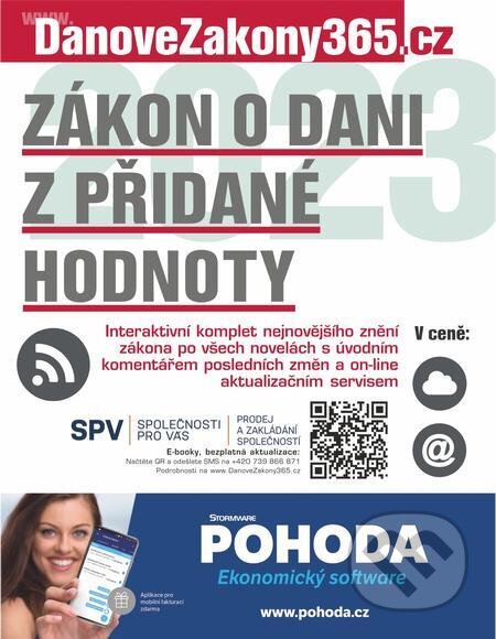 E-kniha: Zákon o dani z přidané hodnoty 2023 s komentářem změn (Autorský kolektív). DonauMedia