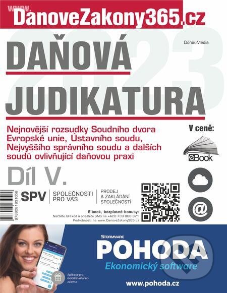 Daňová judikatura (V.) - Kolektiv autorů, DonauMedia, 2023