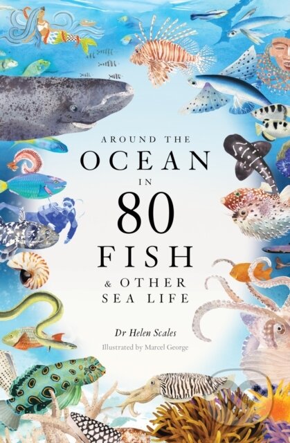 Around the Ocean in 80 Fish and other Sea Life - Helen Scales, Marcel George (Ilustrátor), Laurence King Publishing, 2023