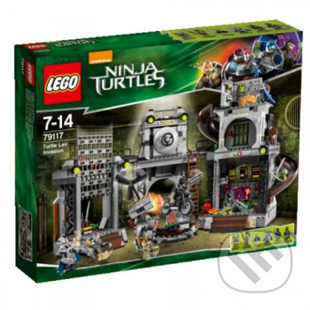 LEGO Želvy Ninja 79117 Invaze do želvího doupěte, LEGO, 2014