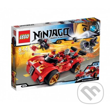 LEGO Ninjago 70727 Kaiův červený bourák, LEGO, 2014