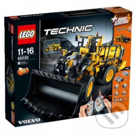 LEGO Technic 42030 VOLVO L350F Kolový nakladač, LEGO, 2014
