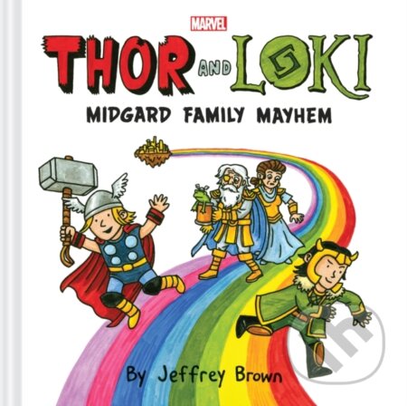 Thor and Loki (Midgard Family Mayhem) - Jeffrey Brown - kniha z kategorie Komiksy