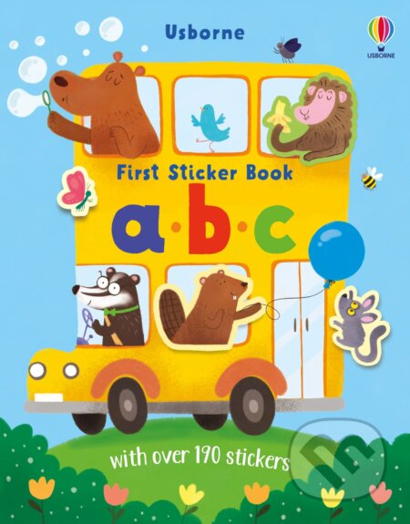 First Sticker Book abc - Alice Beecham, Barbara Bakos (ilustrátor), Usborne, 2023