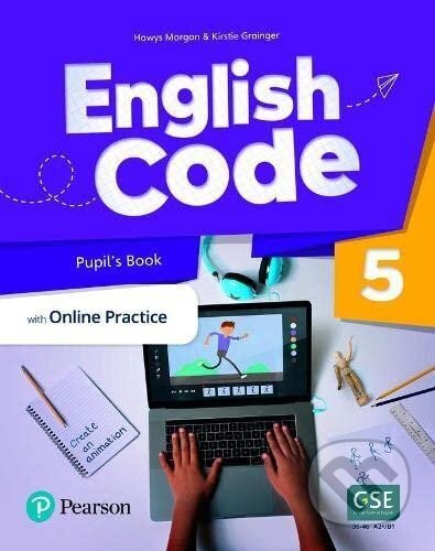 English Code 5: Pupil´ s Book with Online Access Code - Hawys Morgan, Pearson, 2022