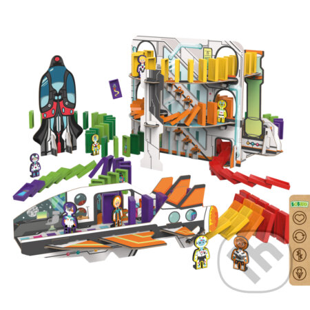 Biobuddi stavebnica: Domino vesmír - hra z kategorie Stavebnice