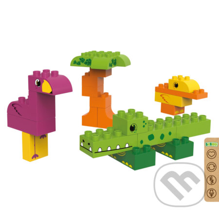 Biobuddi stavebnica: Lagúna - hra z kategorie Stavebnice