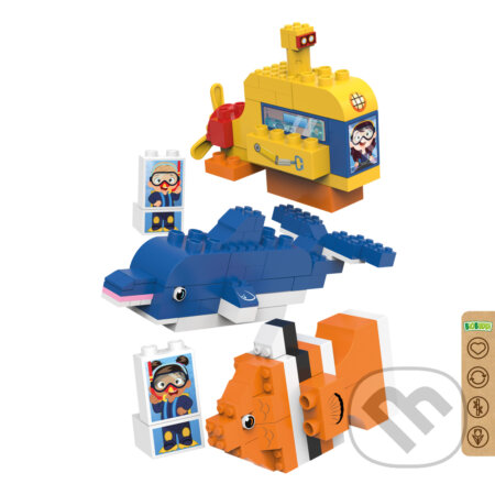 Biobuddi stavebnica: Dobrodružstvá pod vodou - hra z kategorie Stavebnice