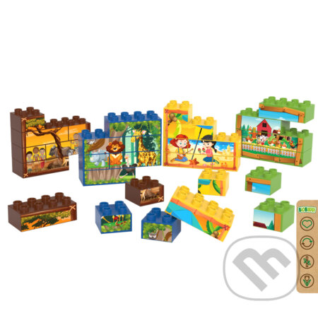 Biobuddi stavebnica: Poskladaj obrázok - hra z kategorie Stavebnice