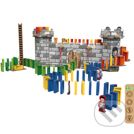 Biobuddi stavebnica: Domino hrad - hra z kategorie Stavebnice