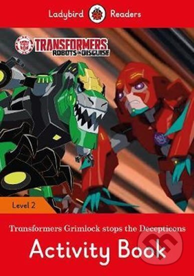 Transformers: Grimlock Stoes the Decepticons Activity Book - kniha z kategorie Jazykové učebnice a slovníky