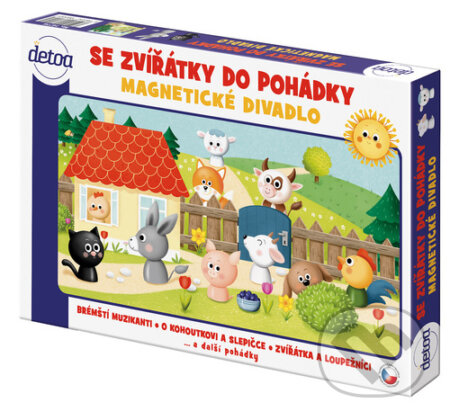 Se Zvířátky do pohádky (Magnetické divadlo)