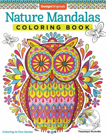 Kniha Nature Mandalas Coloring Book