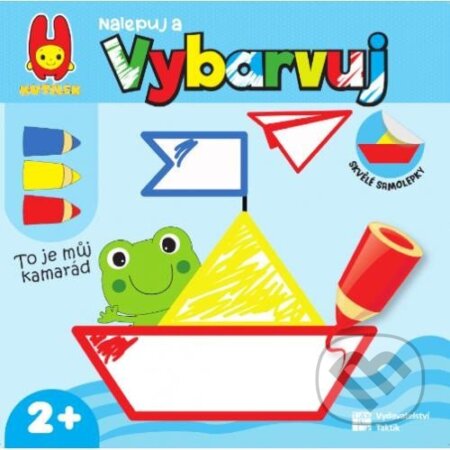 To je můj kamarád (Nalepuj a vybarvuj) - kniha z kategorie Omalovánky