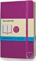 Moleskine - malý linajkový zápisník bodkovaný (fialový), Moleskine, 2014
